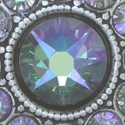 image for Earring Stud Spell on You Lila crystal paradise shine 