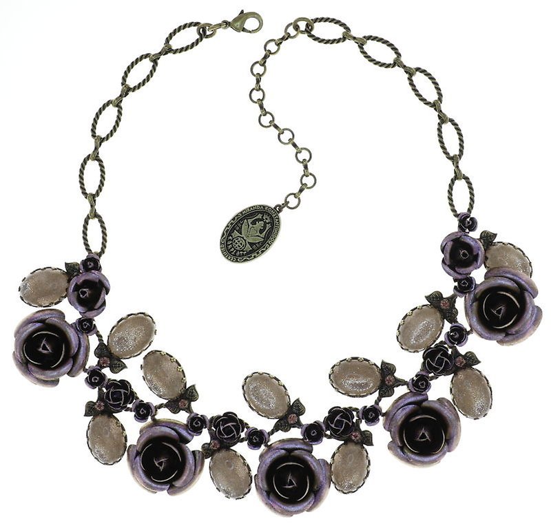 image for Necklace Collier They Call Me The Wild Rose Beige  