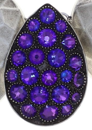 image pour Collier Tears of Joy Lila crystal heliotrope size L