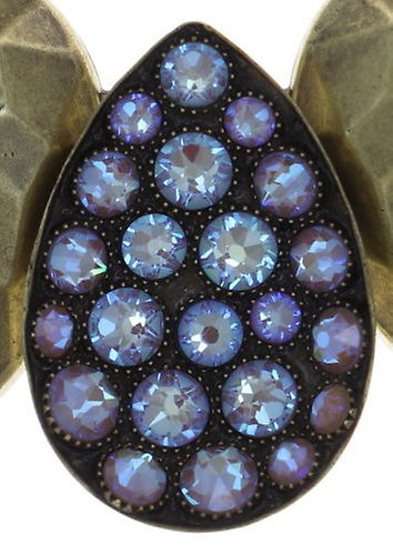 image for Necklace Tears of Joy Brown crystal cappucci size L