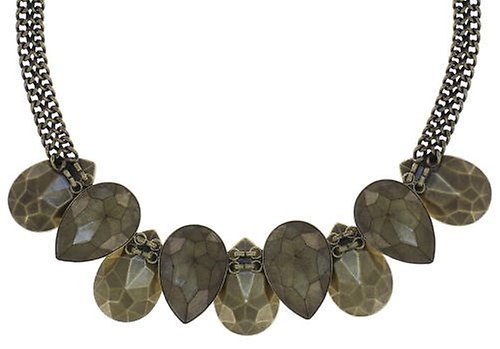 image pour Collier Tears of Joy Marron crystal cappucci size L