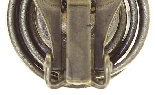 Bild für Ohrringe mit Clip Boho Twist Grün crystal iridescent green 