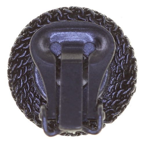 image pour Boucles d'oreilles Clip Rock 'n' Glam Noir  