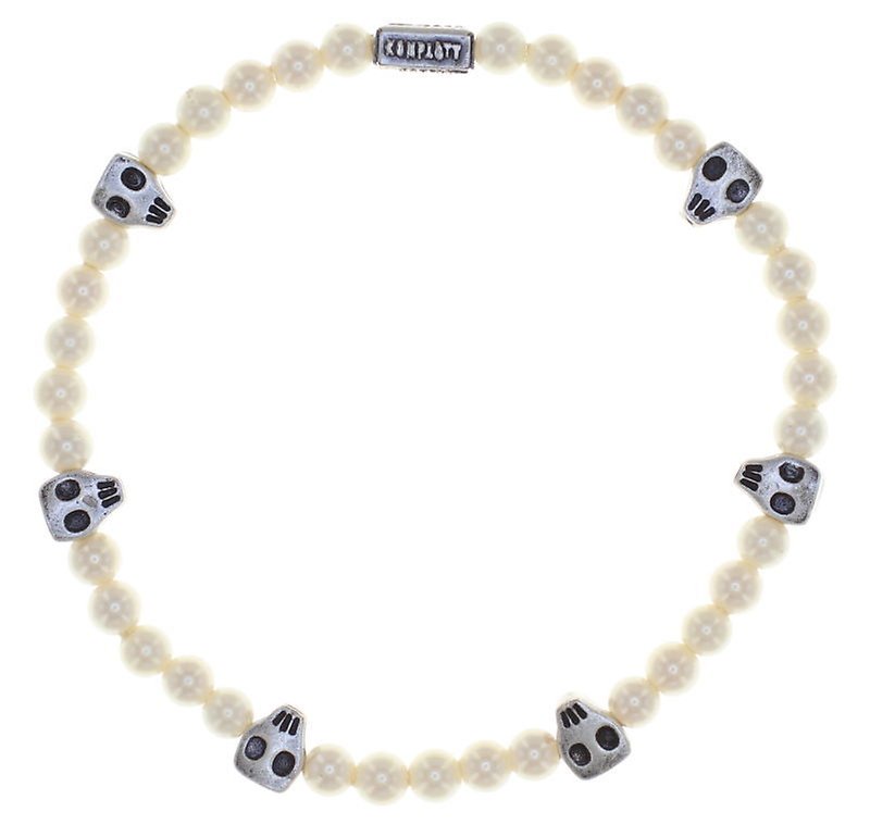 image for Bracelet Elastic Pirates in Paris White  