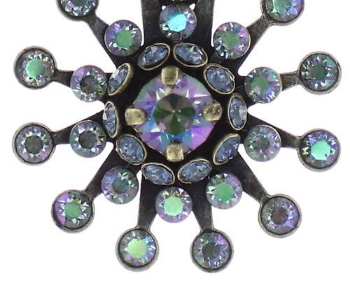 image pour Collier pendant Night Sun Vert / Lila  