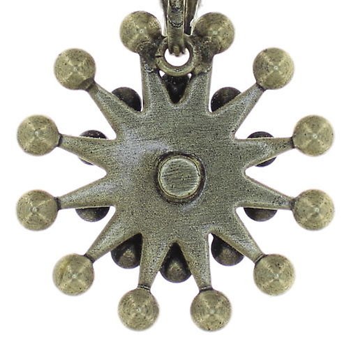 image pour Collier pendant Night Sun Vert / Lila  