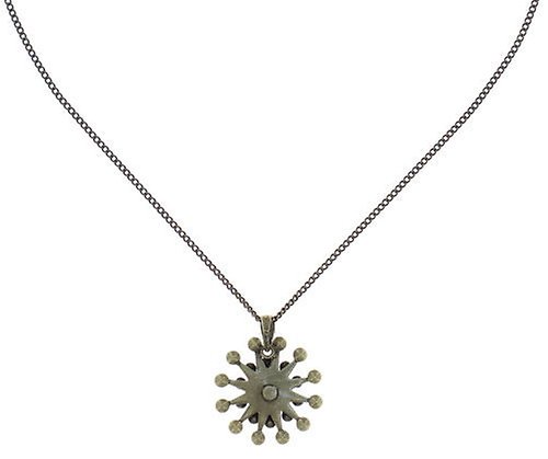 image pour Collier pendant Night Sun Vert / Lila  