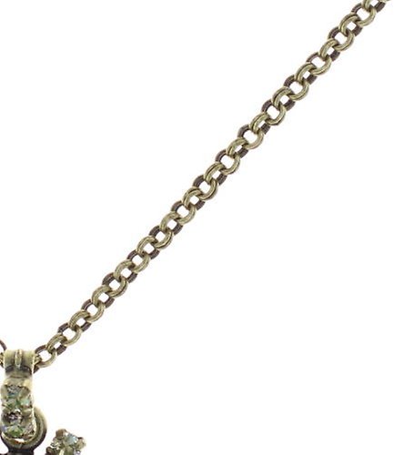 image for Necklace pendant Striptease Black / White  size S