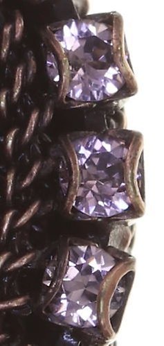 Bild für Ohrringe mit Clip Rock 'n' Glam Lila Heller Amethyst 