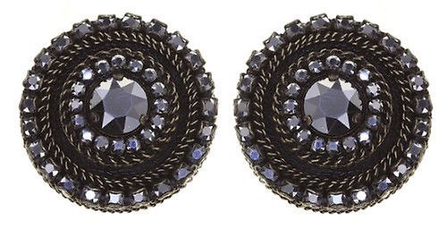 Bild für Ohrringe mit Clip Rock 'n' Glam Grau crystal lt.chrome 