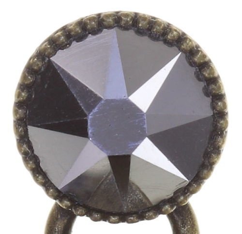 Bild für Ohrstecker baumelnd Rock 'n' Glam Grau crystal lt.chrome 