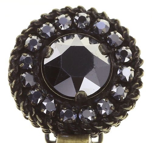 Bild für Ohrring Clip  Rock 'n' Glam Grau crystal lt.chrome 