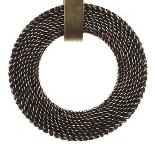 image for Earring Eurowire Dangling Rock 'n' Glam Grey crystal lt.chrome 