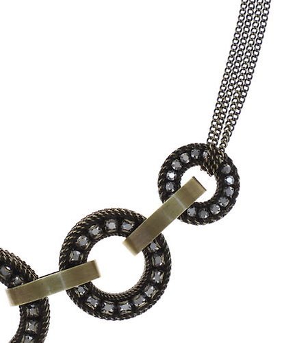 image pour Collier Rock 'n' Glam Gris crystal lt.chrome 