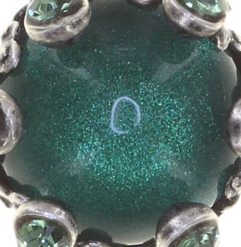 image for Earring Stud Country Spring Blue / Green  8 mm