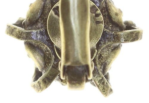 image for Earring Eurowire Country Spring dark rose  