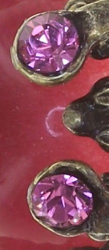 image for Earring Eurowire Country Spring dark rose  