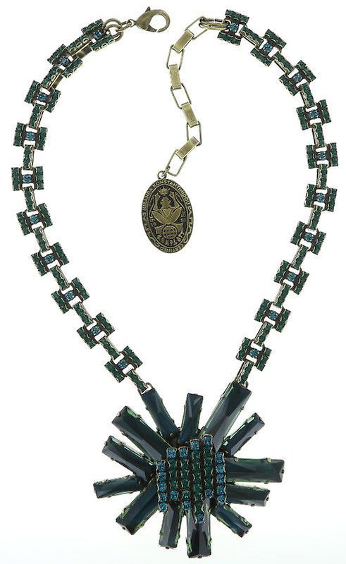image pour Collier Manhattan Rocks Bleu / Vert  