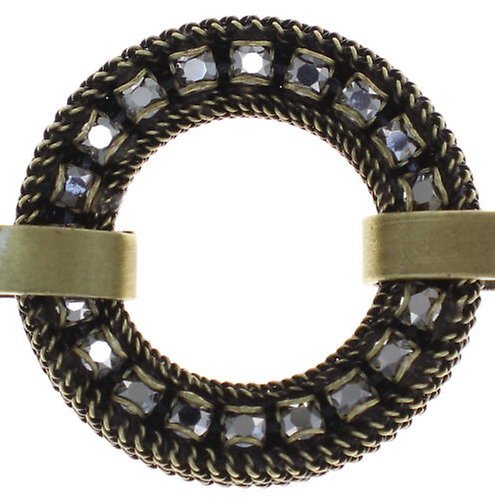 image pour Bracelet Rock 'n' Glam Gris crystal lt.chrome 