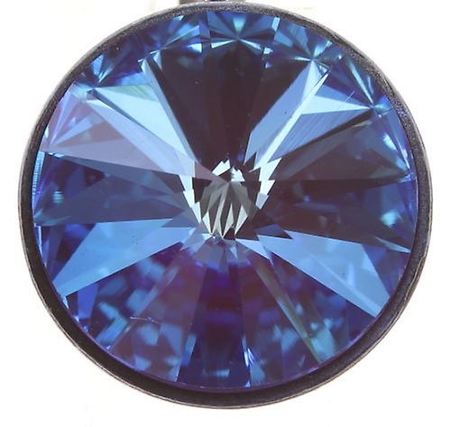 Bild für Ohrringe mit Brisur Rivoli Blau / Lila crystal burgundy delite 14mm