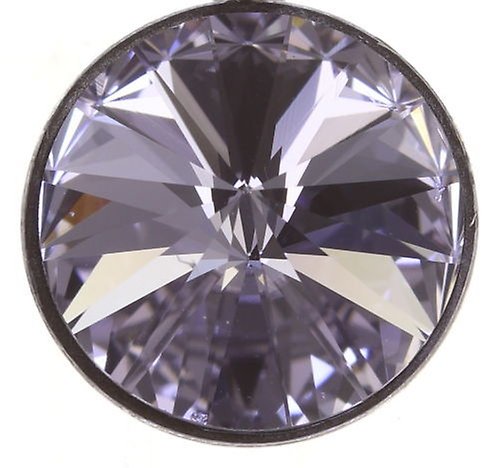 Bild für Ohrringe mit Brisur Rivoli Grau smoky mauve 14mm