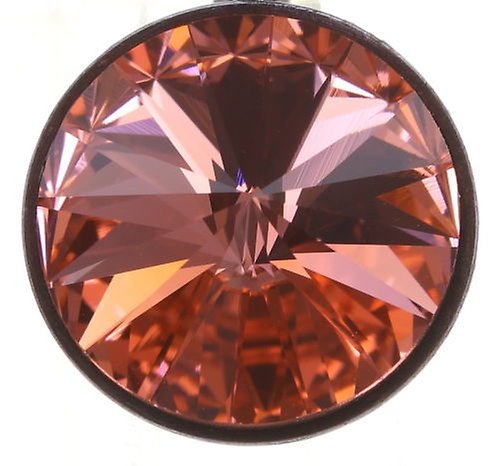 image pour Boucles d'oreilles Eurowire Rivoli Beige rose peach 14mm