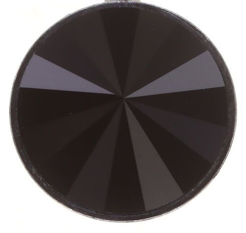 Bild für Ohrringe mit Brisur Rivoli Schwarz Jet 14mm