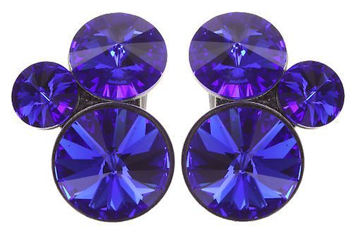 image for Earring Clip Rivoli Blue majestic blue 