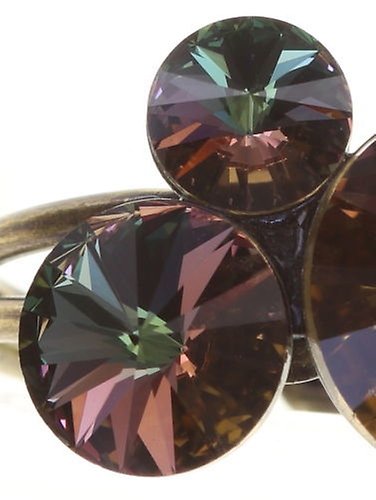 image for Ring Rivoli Green lt.colorado topaz vitrail light 