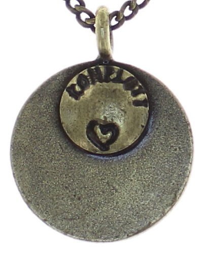 image for Necklace Pendant Spell on You Grey  