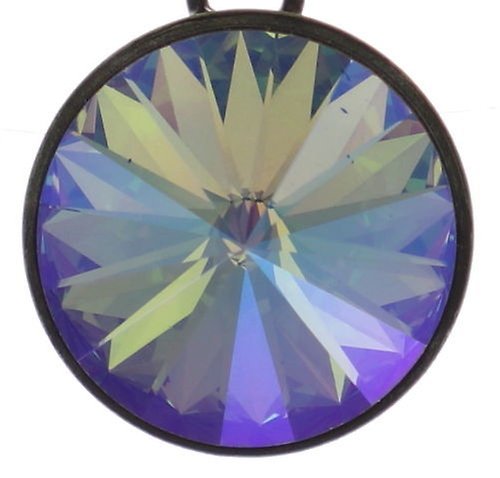 image for Necklace Pendant (Long) Rivoli Lila crystal paradise shine 