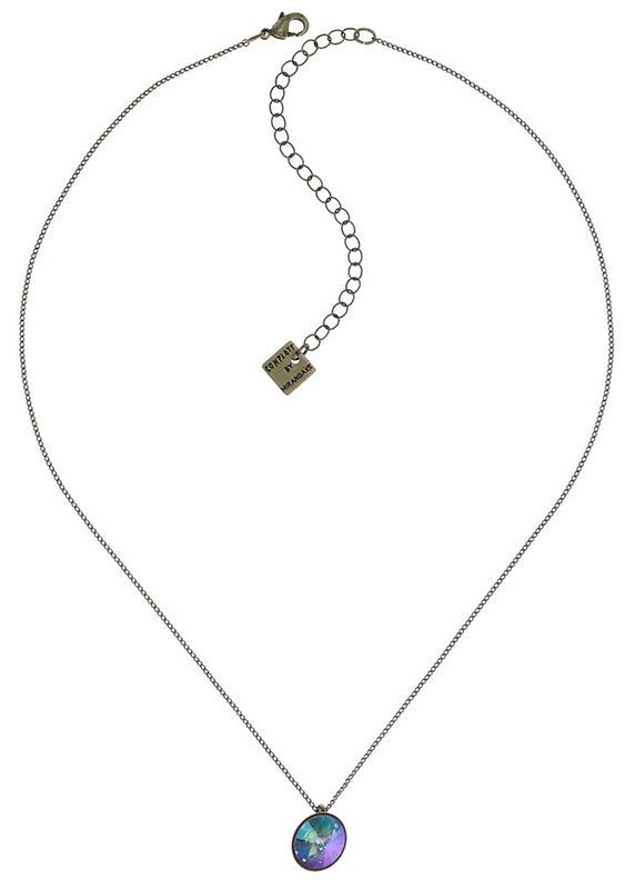 image for Necklace Pendant Rivoli Lila crystal paradise shine 