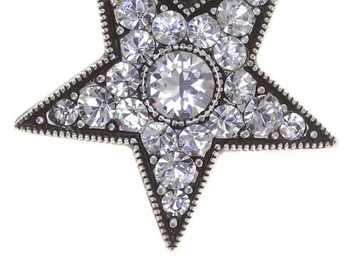 Kép Earring stud dangling Dancing Star White  size M