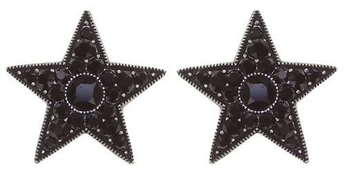 image pour Clou d'oreille Dancing Star Noir  size M