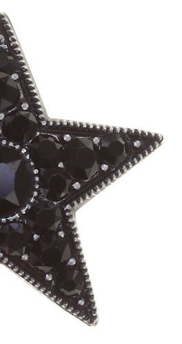 image for Earring Stud Dancing Star Black  size M