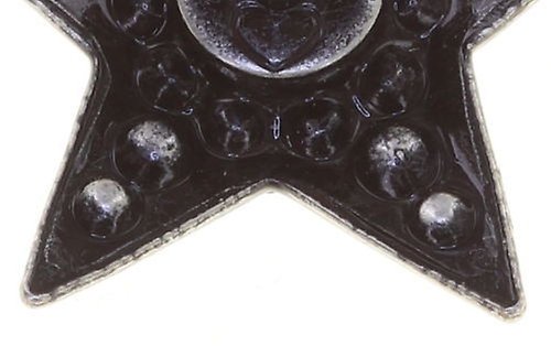 image for Earring Stud Dancing Star Black  size M