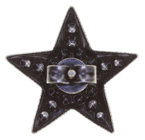 image pour Clou d'oreille Dancing Star Noir  size M