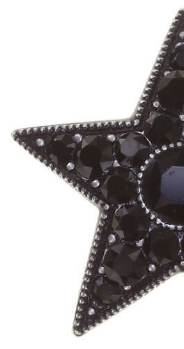 image pour Clou d'oreille Dancing Star Noir  size M