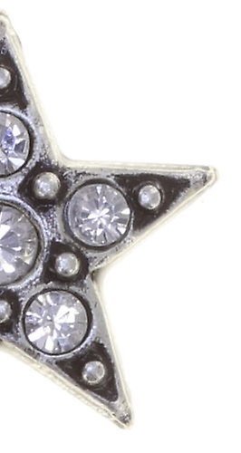 image for Earring Stud Dancing Star White  size XS