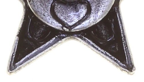 image pour Clou d'oreille Dancing Star Blanc  size XS