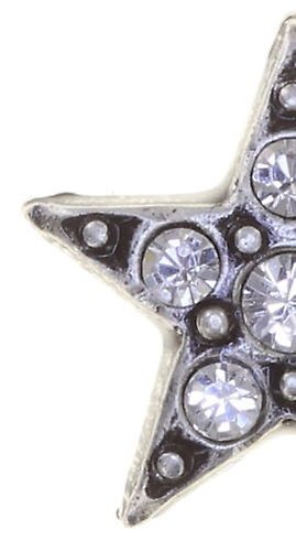 image for Earring Stud Dancing Star White  size XS