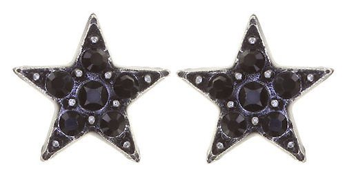 Bild für Ohrstecker Dancing Star Schwarz  size XS