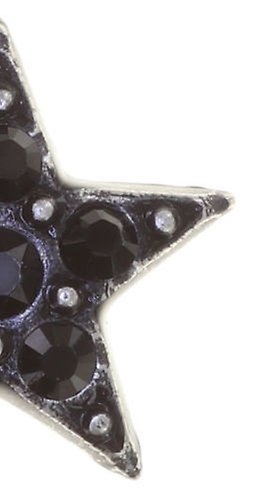 image for Earring Stud Dancing Star Black  size XS