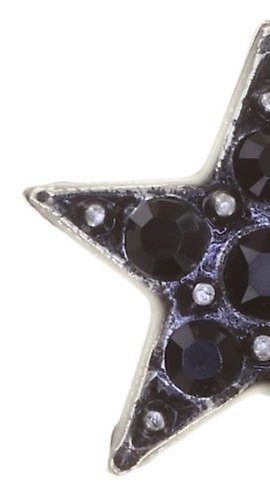 image for Earring Stud Dancing Star Black  size XS