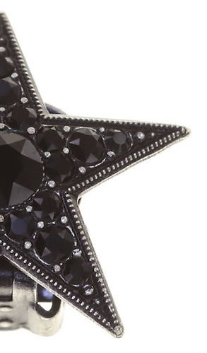image pour Boucles d'oreilles Clip Dancing Star Noir  size M
