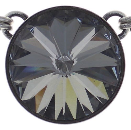 image pour Collier Rivoli Gris crystal night fall 