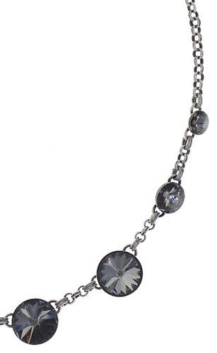 image pour Collier Rivoli Gris crystal night fall 