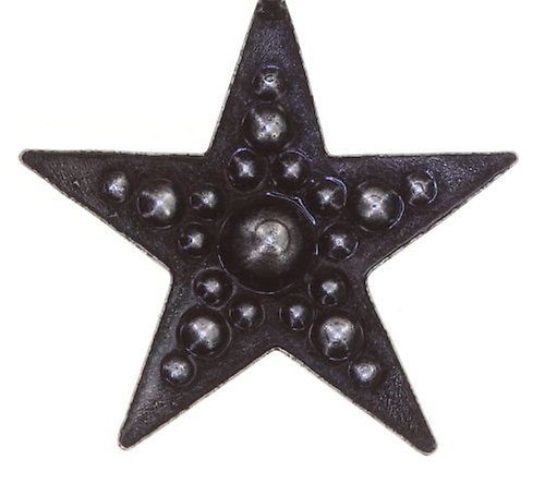 Kép Earring dangling Dancing Star Black  size L