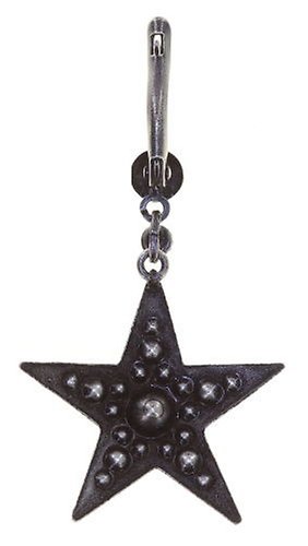 Kép Earring dangling Dancing Star Black  size L