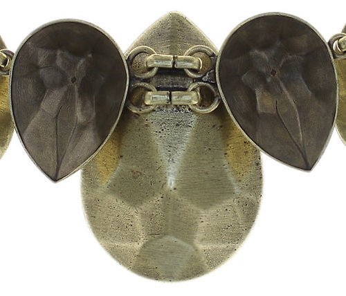 image for Necklace Tears of Joy Brown crystal cappucci size L,M,S